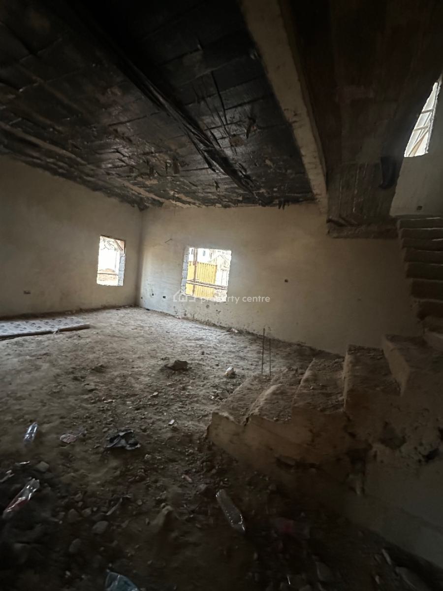 Excellent Spacious 5 Bedroom Duplex Carcass, Copa Cubana Axis, Lokogoma District, Abuja, Semi-detached Duplex for Sale