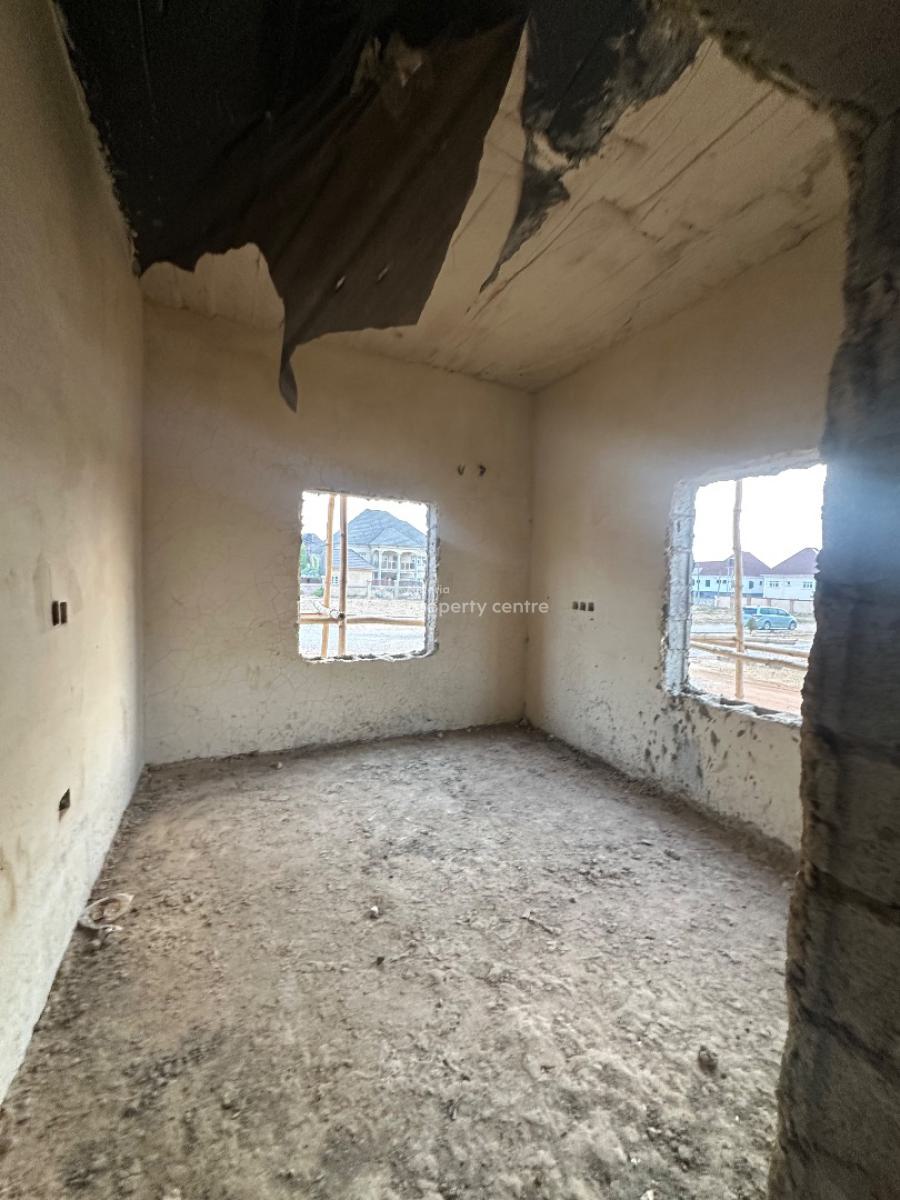 Excellent Spacious 5 Bedroom Duplex Carcass, Copa Cubana Axis, Lokogoma District, Abuja, Semi-detached Duplex for Sale