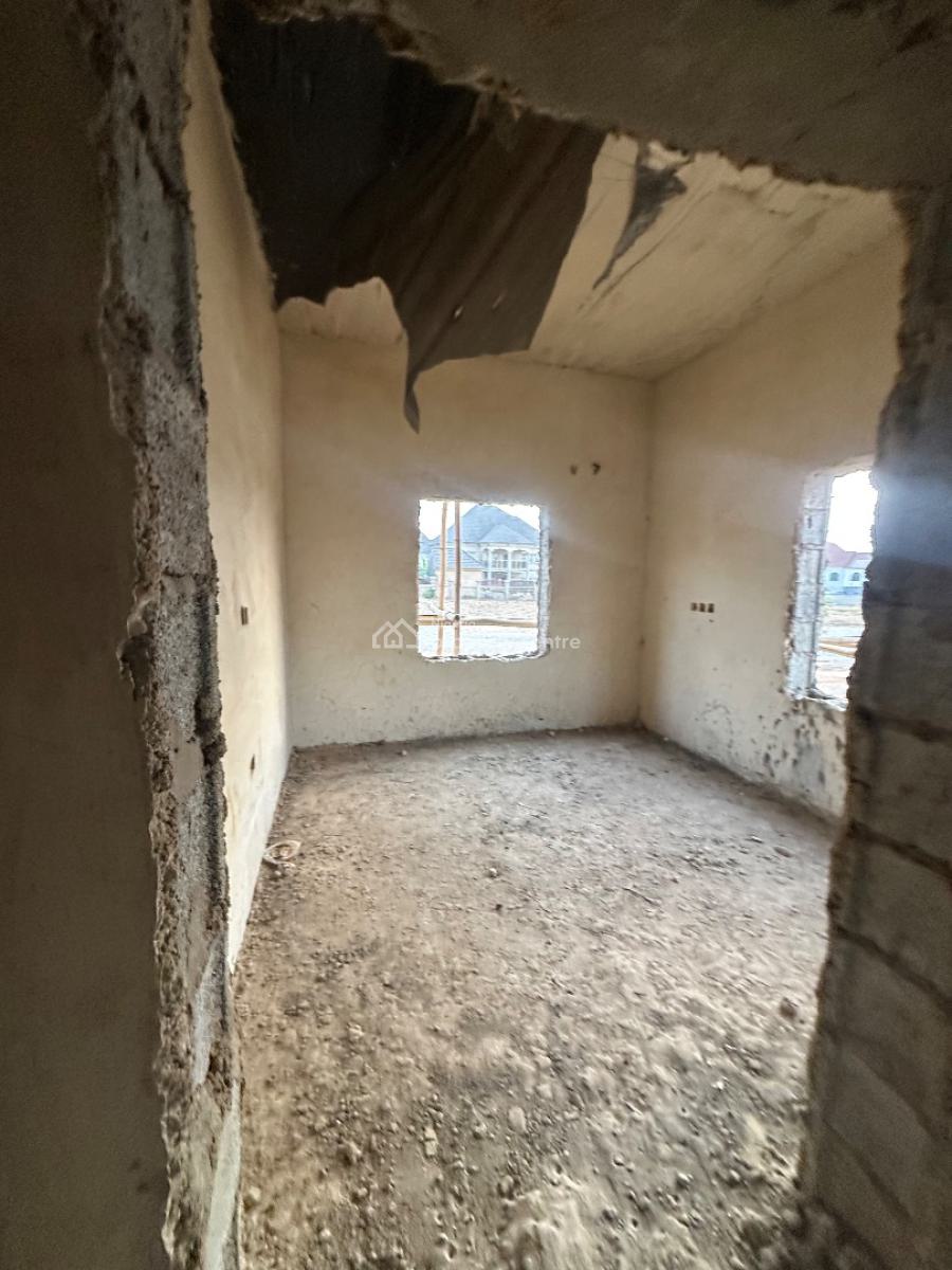 Excellent Spacious 5 Bedroom Duplex Carcass, Copa Cubana Axis, Lokogoma District, Abuja, Semi-detached Duplex for Sale