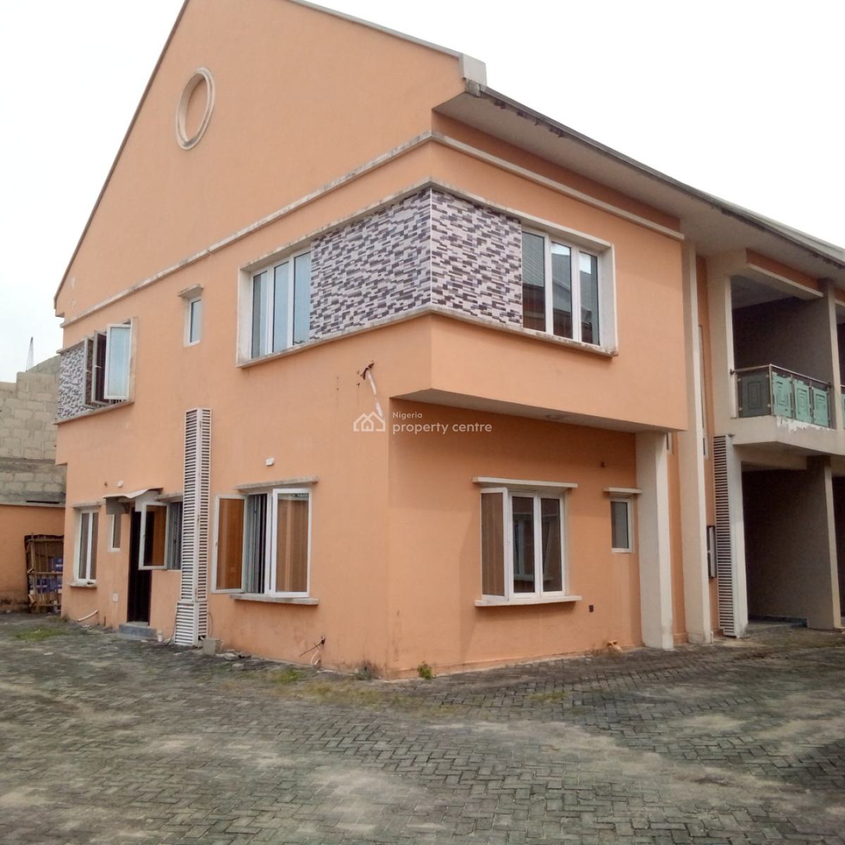 a 4 Bedroom Duplex with Bq, Abijo Gra, Ajah, Lagos, Semi-detached Duplex for Rent