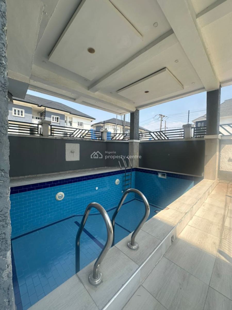 Affordable 4 Bedroom Terrace Duplex with Gym & Swimming Pool, Ikate, Lekki, Lagos, Terraced Duplex for Sale