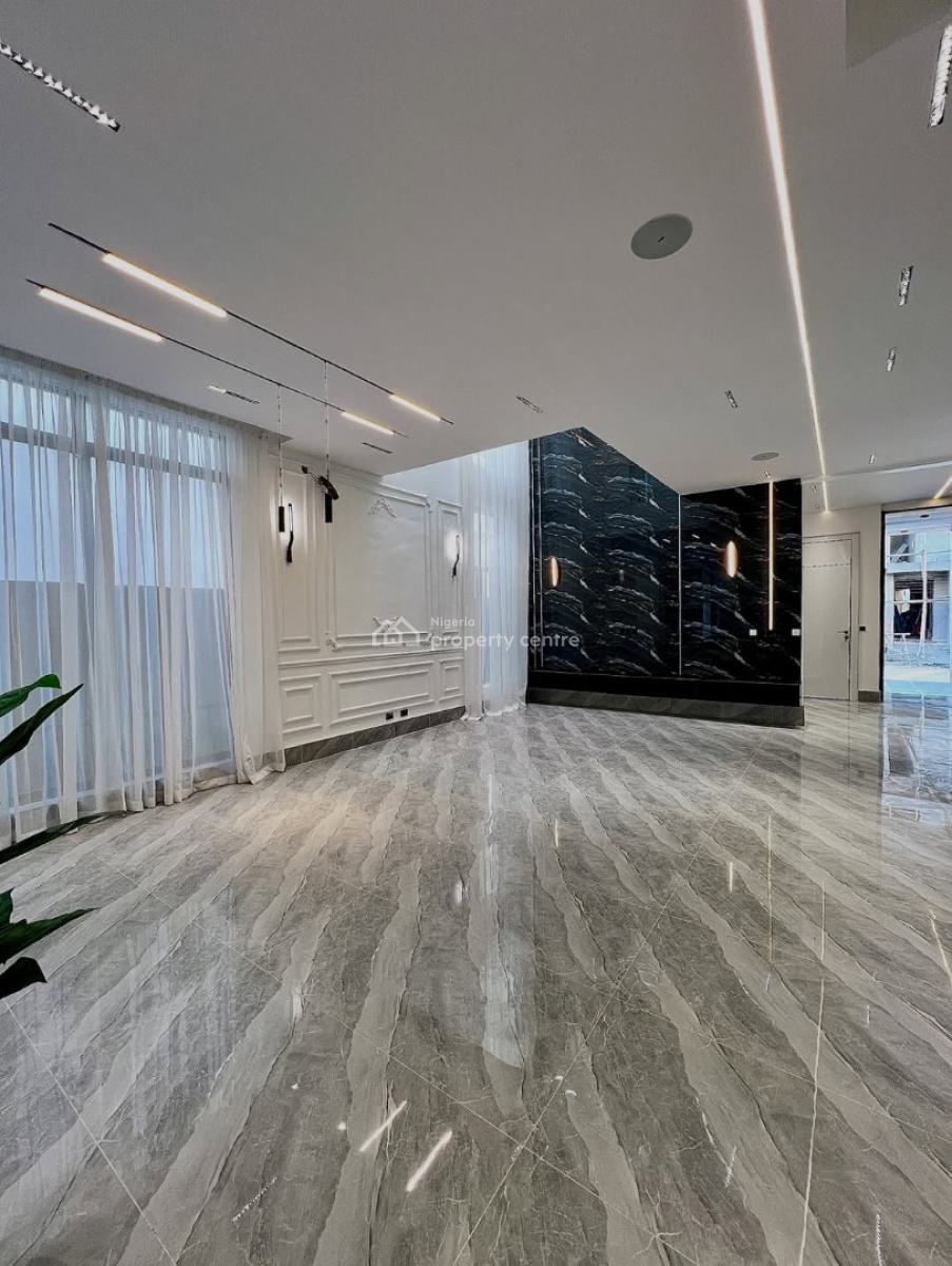 Contemporary Designed 5 Bedroom Fully Detached Duplex, Chevron, Lekki, Lagos, Detached Duplex for Sale