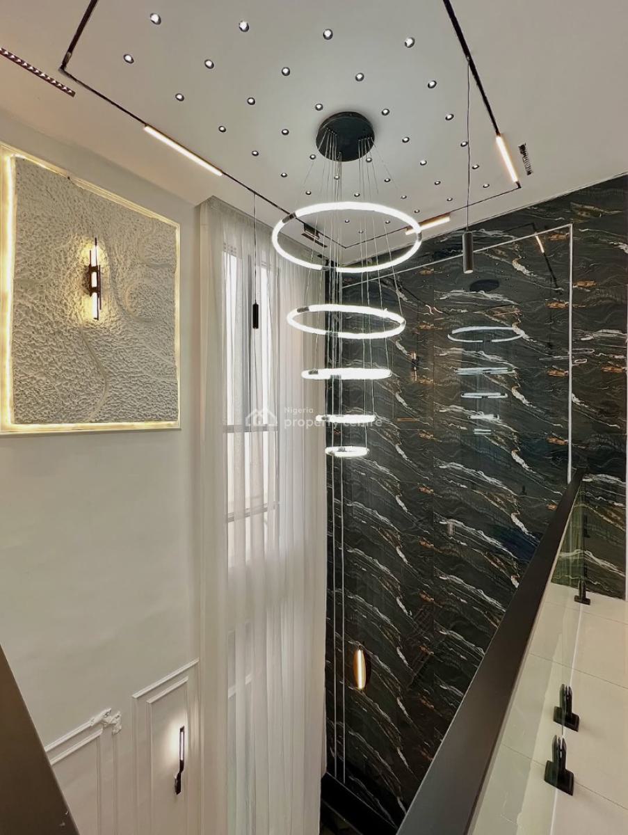 Contemporary Designed 5 Bedroom Fully Detached Duplex, Chevron, Lekki, Lagos, Detached Duplex for Sale