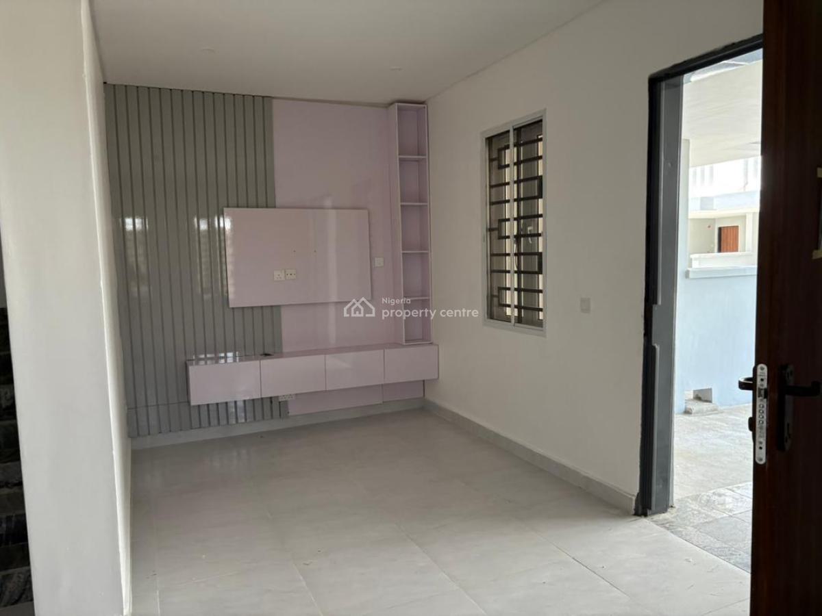 Beautifully Finished 4 Bedroom Semi Detached Duplex with a Bq, Chevron, Igbo Efon, Lekki, Lagos, Semi-detached Duplex for Rent
