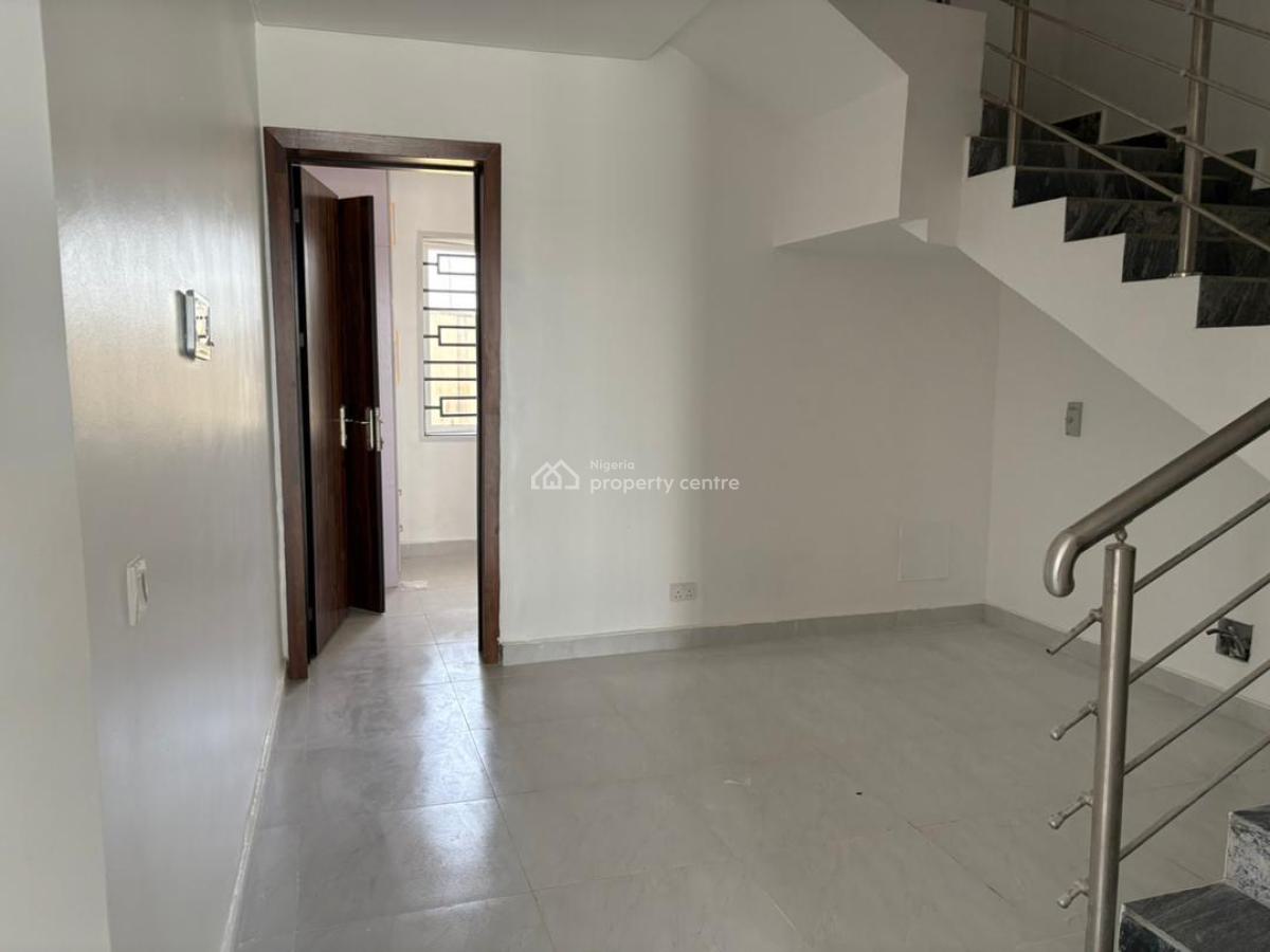 Beautifully Finished 4 Bedroom Semi Detached Duplex with a Bq, Chevron, Igbo Efon, Lekki, Lagos, Semi-detached Duplex for Rent