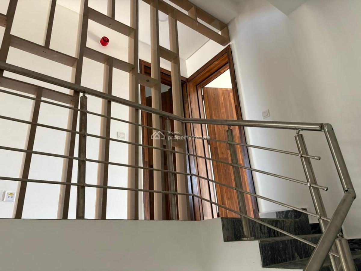 Beautifully Finished 4 Bedroom Semi Detached Duplex with a Bq, Chevron, Igbo Efon, Lekki, Lagos, Semi-detached Duplex for Rent