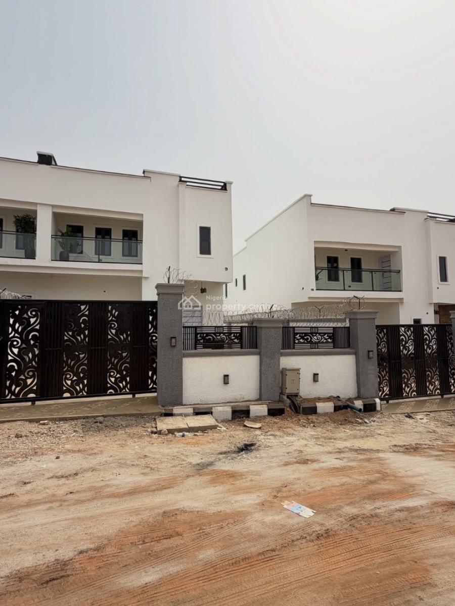 Pristine 4 Bedroom Semi Detached Duplex with a Bq Private Compound, Lugbe District, Abuja, Semi-detached Duplex for Sale