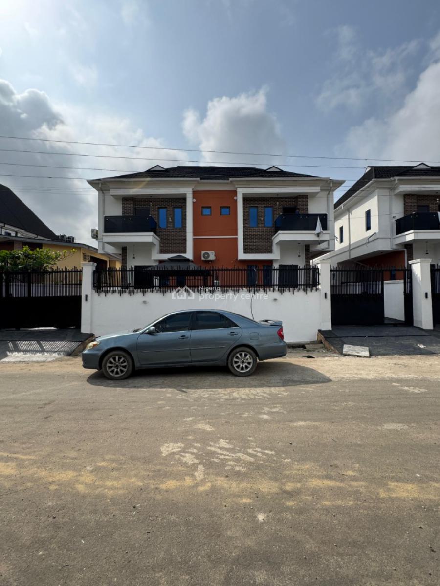 Newly Built 4 Bedroom Semi Detached Duplex with Bq, Aguda, Surulere, Lagos, Semi-detached Duplex for Sale