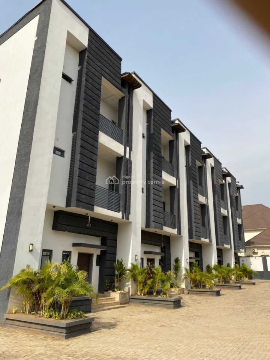 Brand New 5 Units of 5 Bedroom Terrace Duplex, Magistrate Court, Life Camp, Abuja, Terraced Duplex for Sale