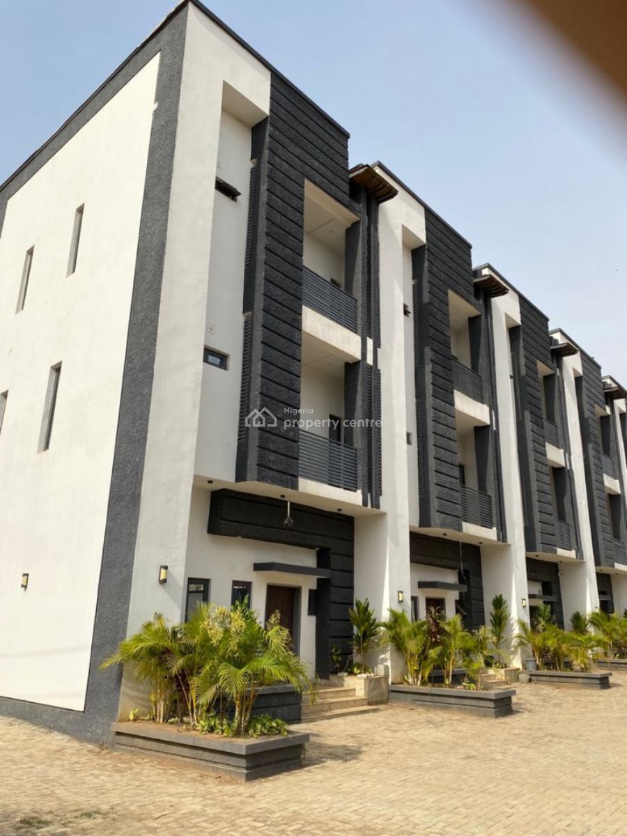 Brand New 5 Units of 5 Bedroom Terrace Duplex, Magistrate Court, Life Camp, Abuja, Terraced Duplex for Sale