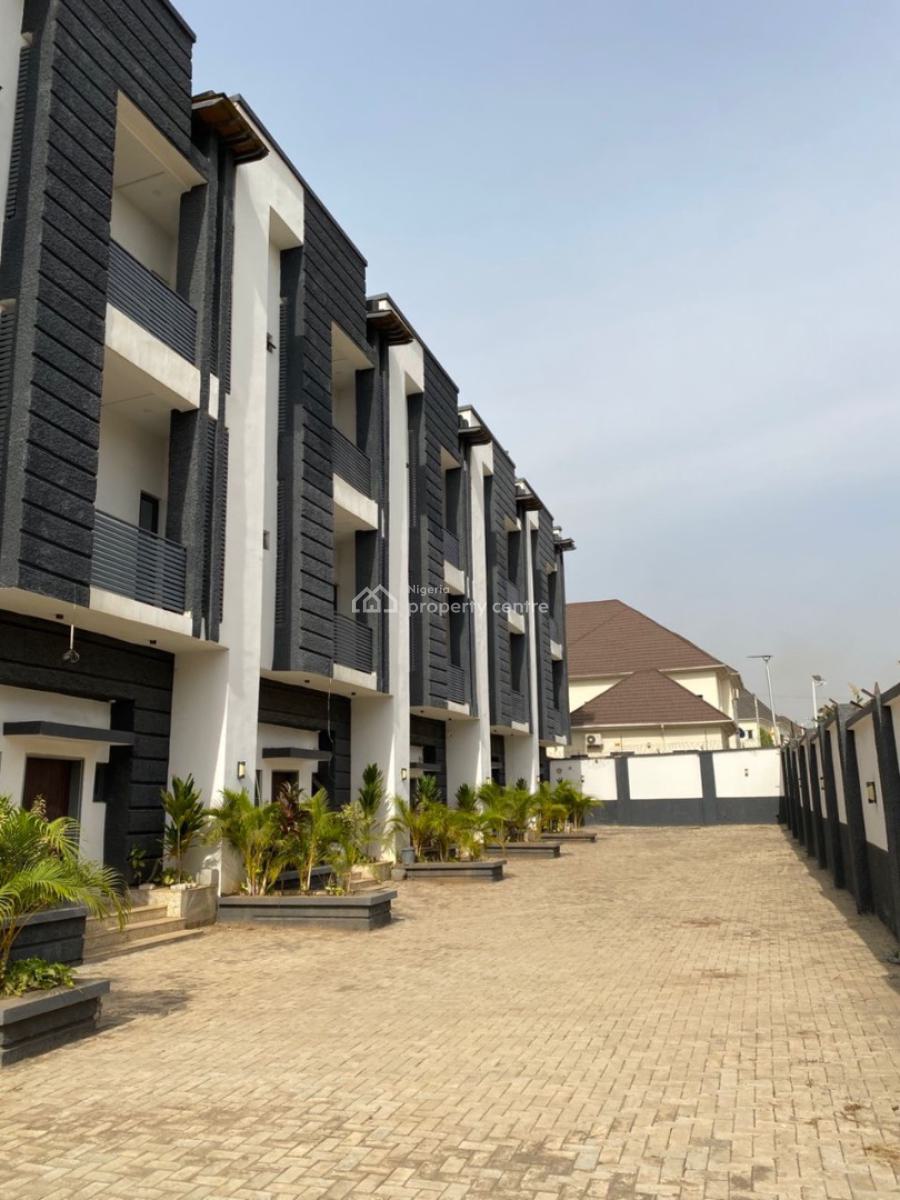 Brand New 5 Units of 5 Bedroom Terrace Duplex, Magistrate Court, Life Camp, Abuja, Terraced Duplex for Sale