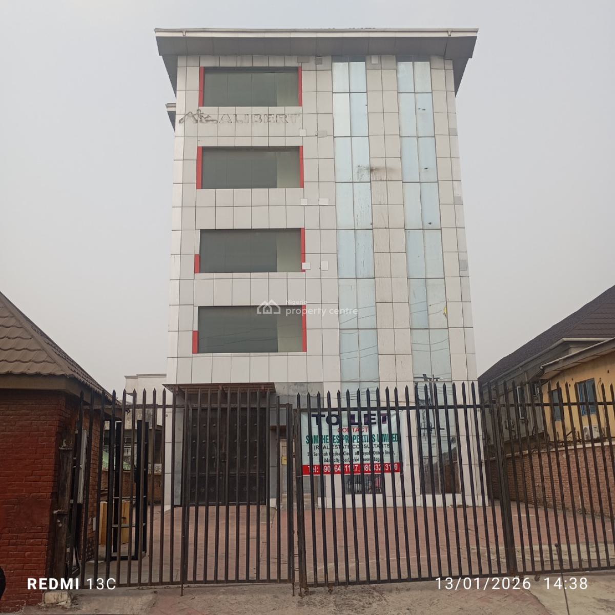 Landmark  Five (5) Storey Building, Facing Lekki Express Road, Lekki, Lagos, Office Space for Rent