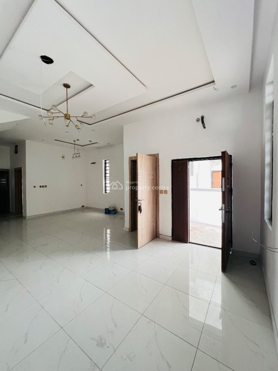 Contemporary 4 Bedroom Semi Detached Duplex, Chevron, Lekki, Lagos, Semi-detached Duplex for Rent