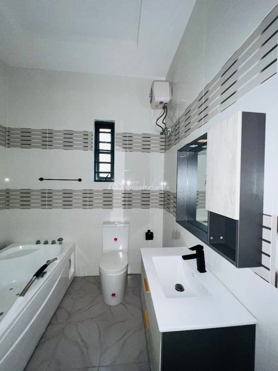 Contemporary 4 Bedroom Semi Detached Duplex, Chevron, Lekki, Lagos, Semi-detached Duplex for Rent