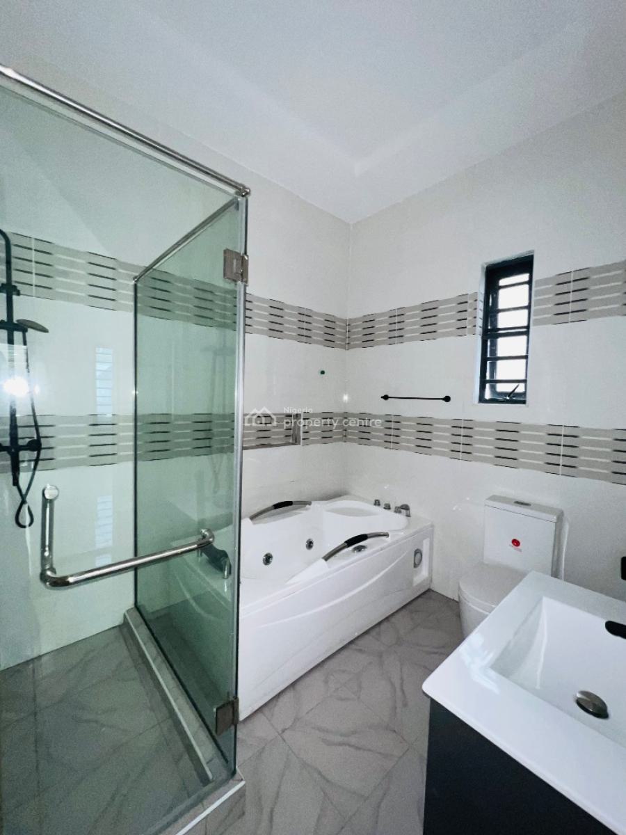 Contemporary 4 Bedroom Semi Detached Duplex, Chevron, Lekki, Lagos, Semi-detached Duplex for Rent