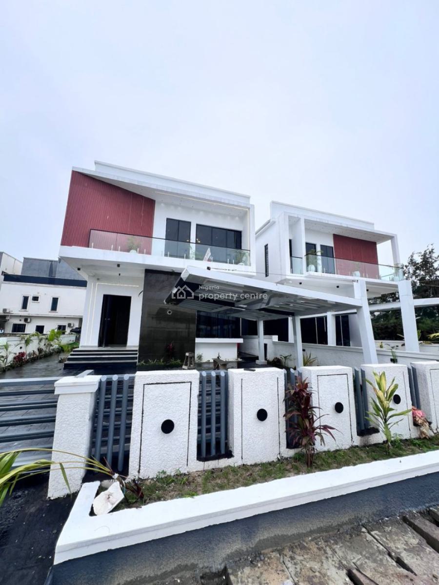 a Well Built 4 Bedroom Duplex, Skymall, Ajah, Lagos, Semi-detached Duplex for Rent