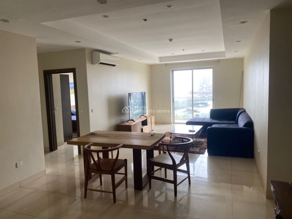 Furnished 2bedroom Water View Apartments (3rd Floor), Bluewaters Tower, Oniru, Lagos, Oniru, Victoria Island (vi), Lagos, Flat / Apartment for Rent