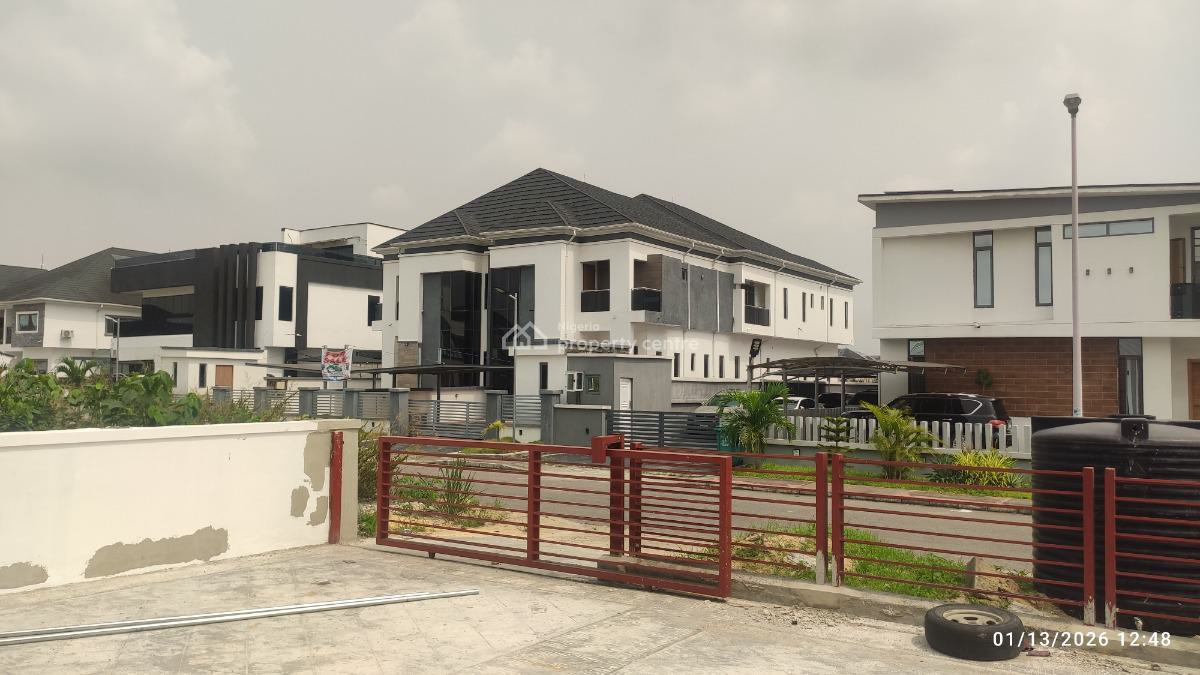 Luxury 5 Bedrooms Semi Detached Duplex with Bq in a Beautiful Estate, Royal Garden Estate, Ajah, Lagos, Semi-detached Duplex for Sale