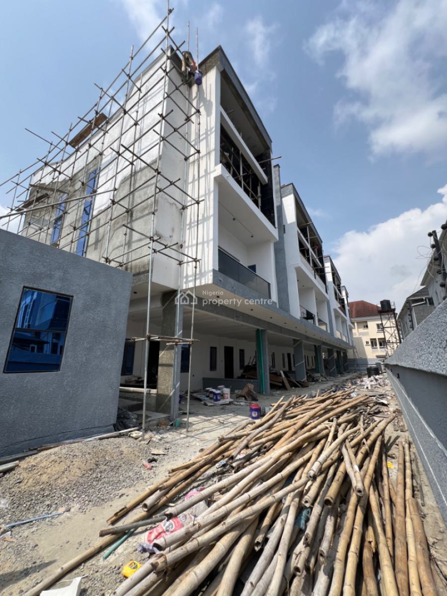 Contemporary 4 Bedroom Terrace Duplex, Chevron, Lekki, Lagos, Terraced Duplex for Sale