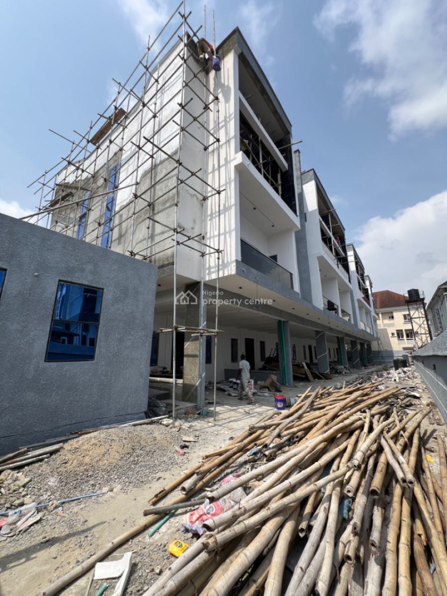 Contemporary 4 Bedroom Terrace Duplex, Chevron, Lekki, Lagos, Terraced Duplex for Sale