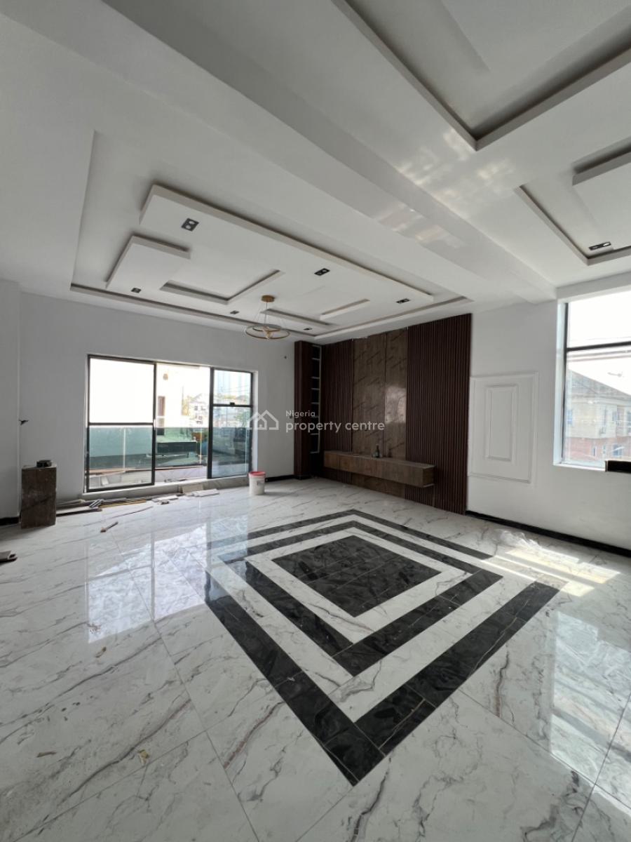 Contemporary 4 Bedroom Terrace Duplex, Chevron, Lekki, Lagos, Terraced Duplex for Sale