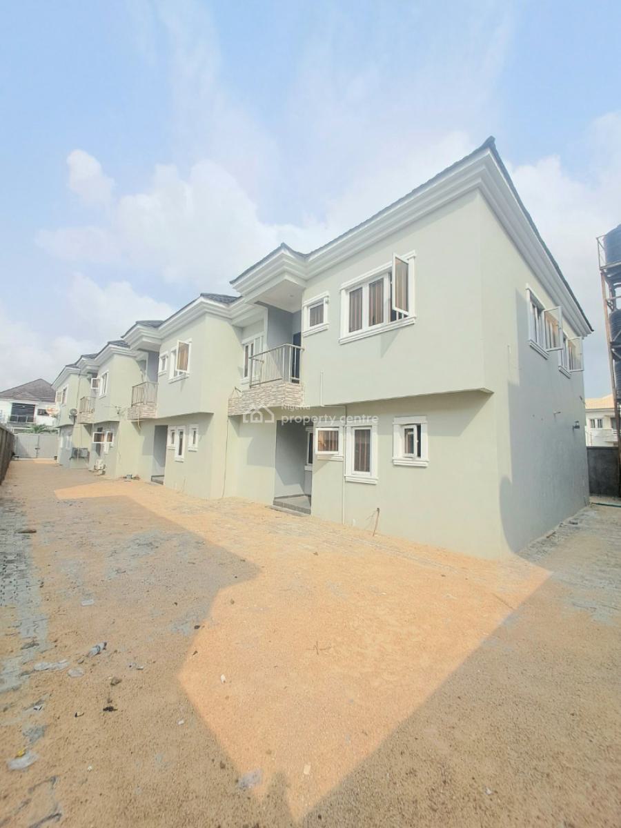 Well Built 4 Bedroom Terrace Duplex with Bq in a Gated Estate, Idado By Agungi, Lekki, Lagos, Terraced Duplex for Rent