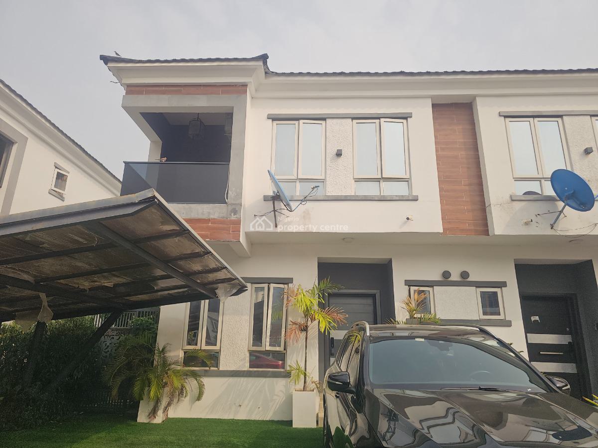 Serviced 4 Bedrooms Semi-detached House with Bq, Victoria Bay Estate, Ikate Elegushi, Lekki, Lagos, Semi-detached Duplex for Sale
