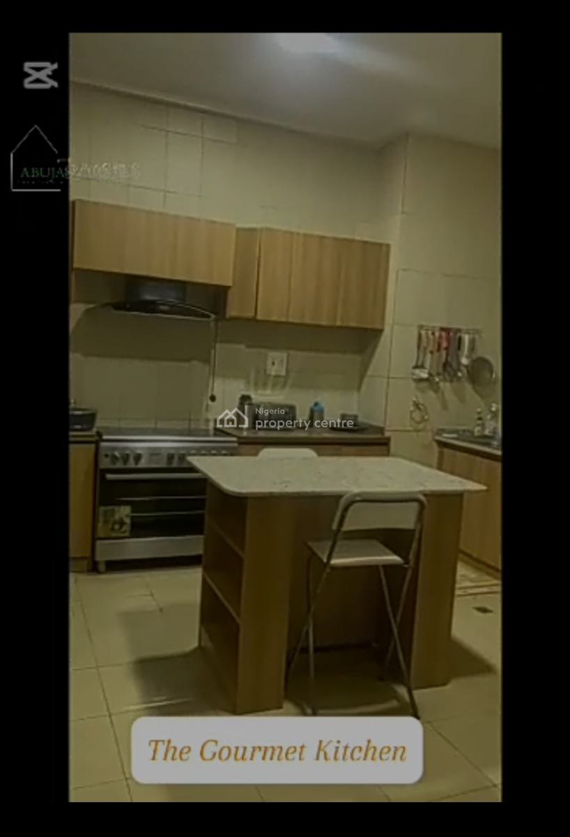 Beautifully Furnished 4 Bedrooms Terrace with Bq, Maitama District, Abuja, Terraced Duplex for Rent