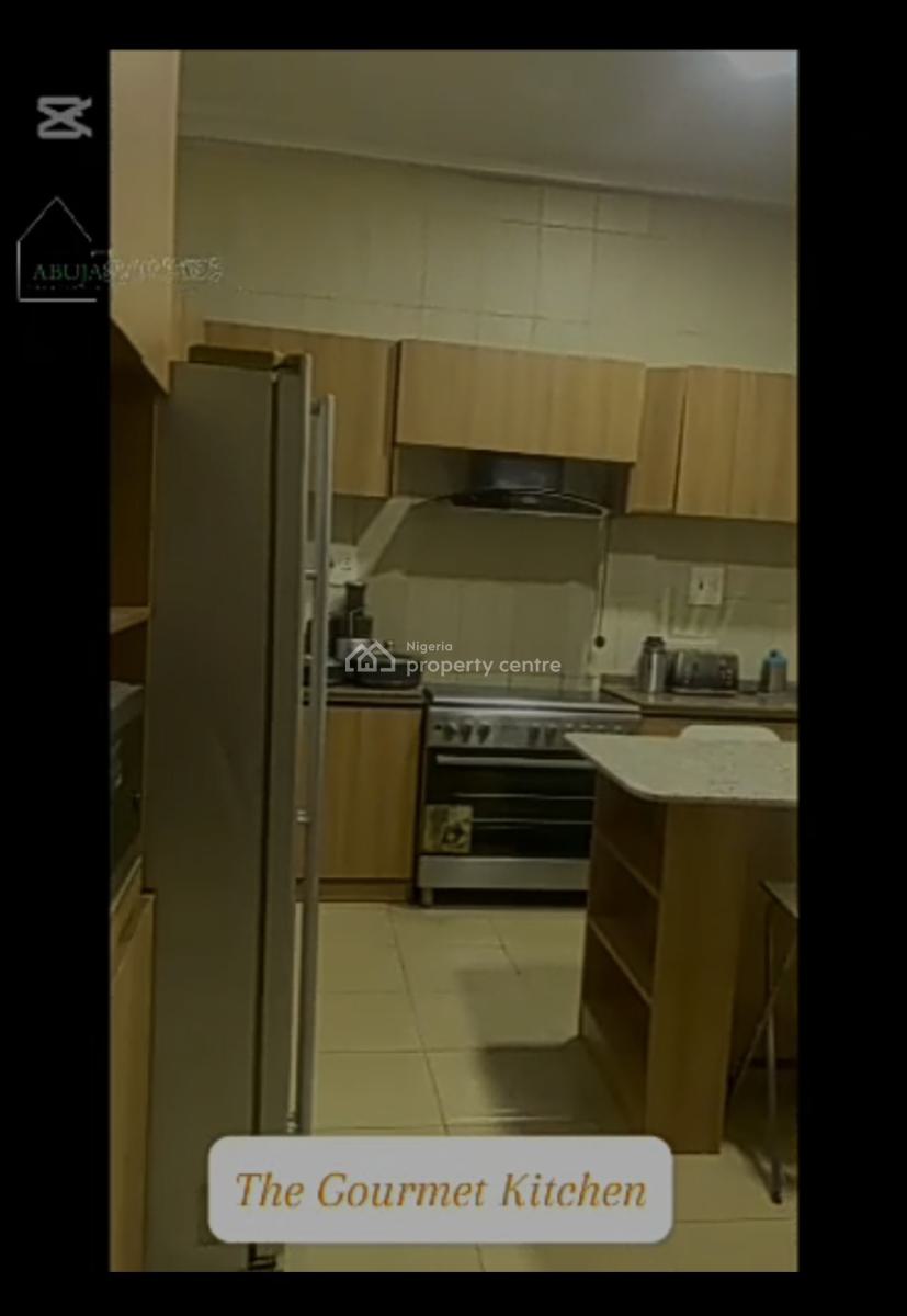 Beautifully Furnished 4 Bedrooms Terrace with Bq, Maitama District, Abuja, Terraced Duplex for Rent