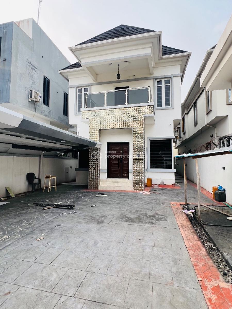 Contemporary 5 Bedroom Fully Detached House, Osapa, Lekki, Lagos, Detached Duplex for Rent