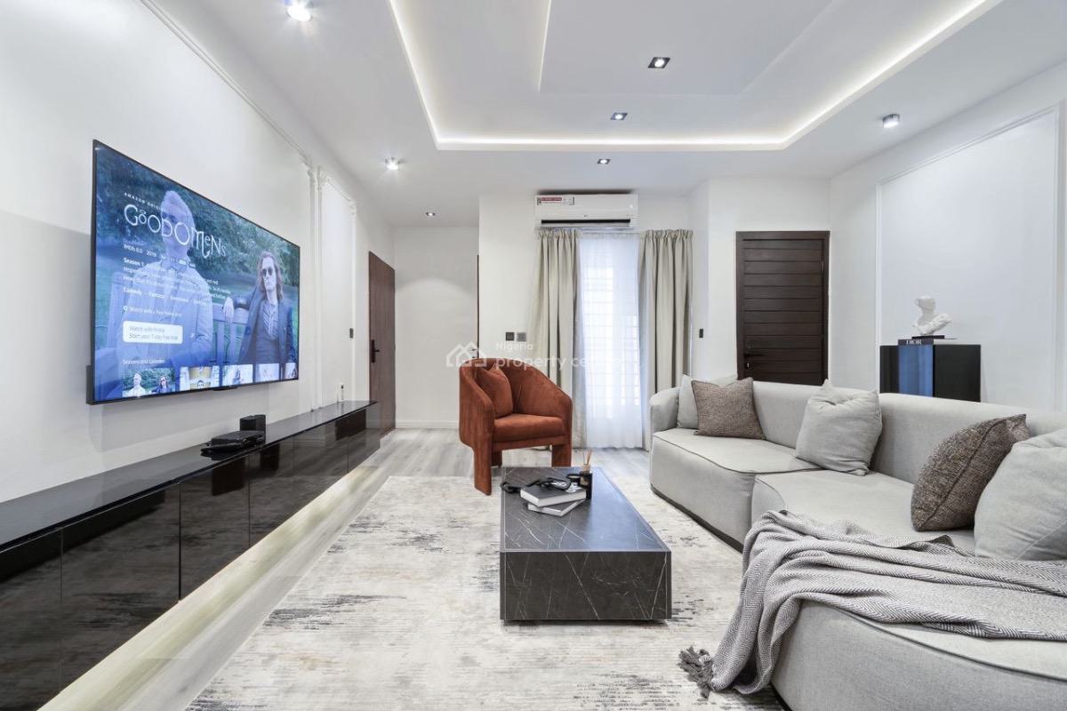 Brand New Smart 2 Bedroom Maisonette Apartment with Ps5, Lekki Phase 1, Lekki, Lagos, Flat / Apartment Short Let