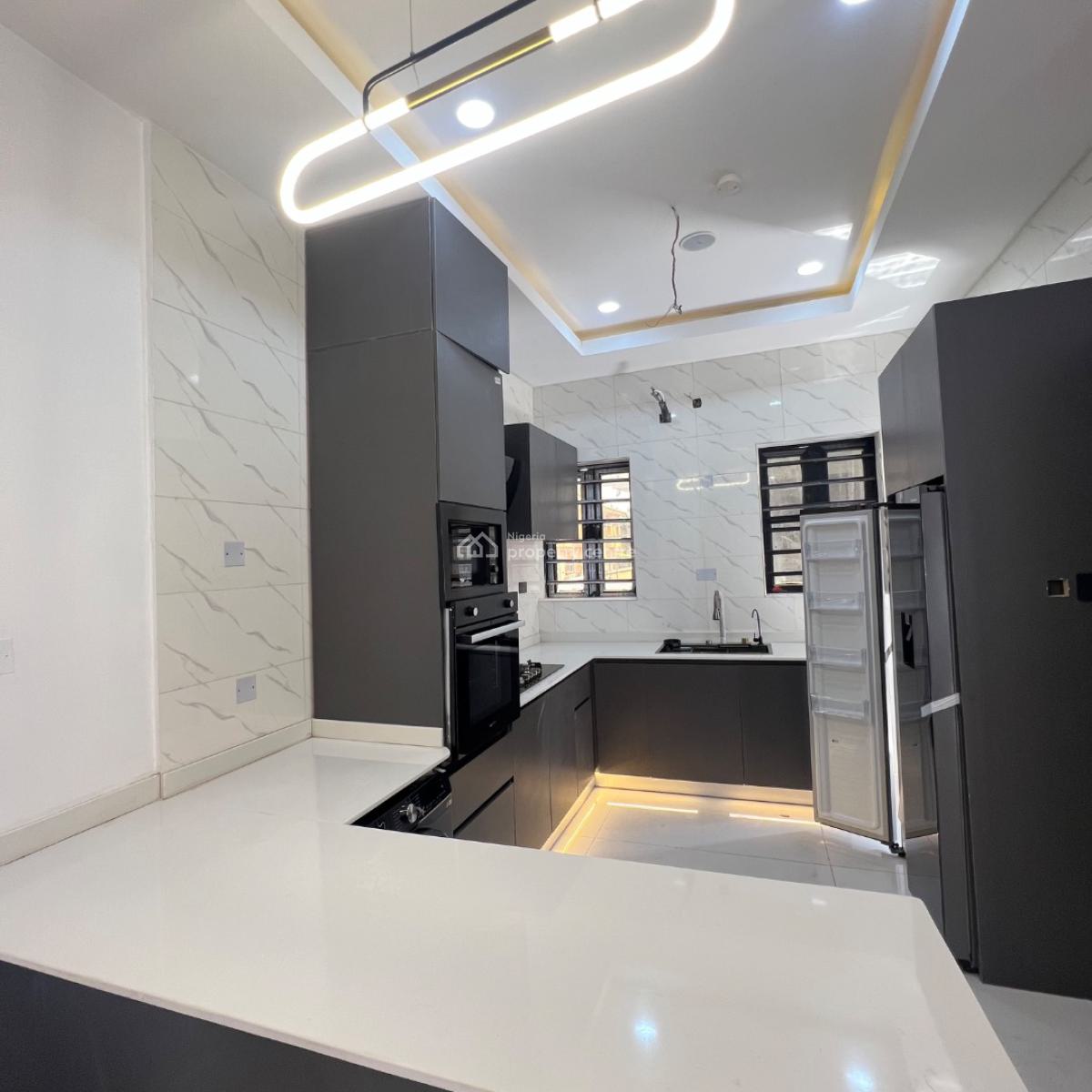 4 Bedroom Fully Detached with a Box Room and Swimming Pool, Ajah, Lagos, Detached Duplex for Sale