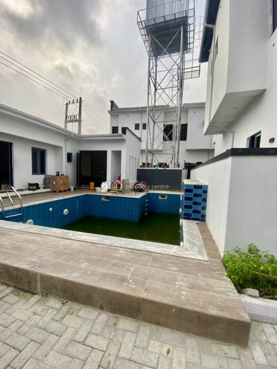 Newly Built with a B Q and Excellent Facilities, Majek, Fara Park, Sangotedo, Ajah, Lagos, Terraced Duplex for Rent