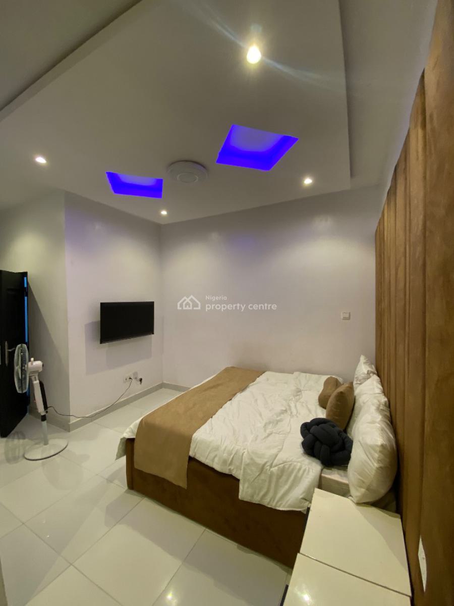 Luxury Mini Flat Secured Estate with 24hours Light Fully Furnished, Peace Court Garden Estate Close to Lbs Ajah Lekki Lagos, Ajah, Lagos, Mini Flat (room and Parlour) for Rent