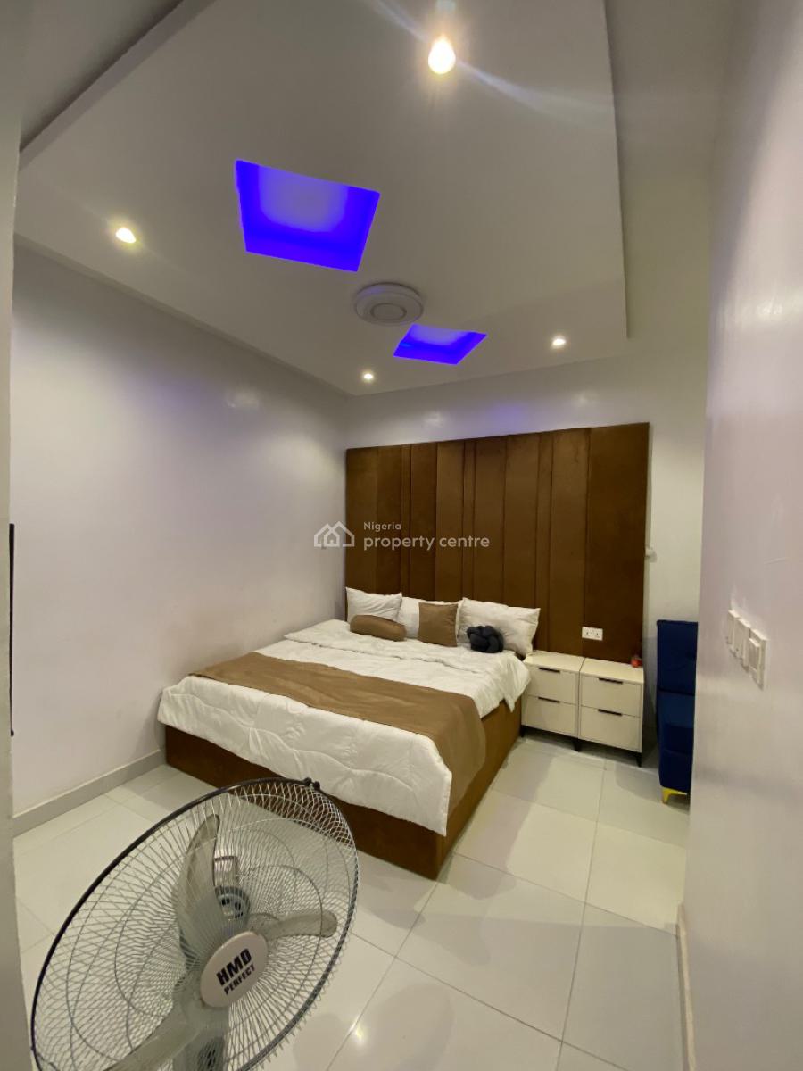 Luxury Mini Flat Secured Estate with 24hours Light Fully Furnished, Peace Court Garden Estate Close to Lbs Ajah Lekki Lagos, Ajah, Lagos, Mini Flat (room and Parlour) for Rent