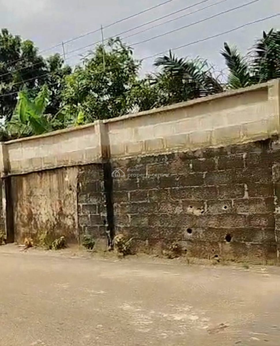 Cornerpiece, Fenced 2 Plots of Land, Rumuokwurusi, Port Harcourt, Rivers, Mixed-use Land for Sale