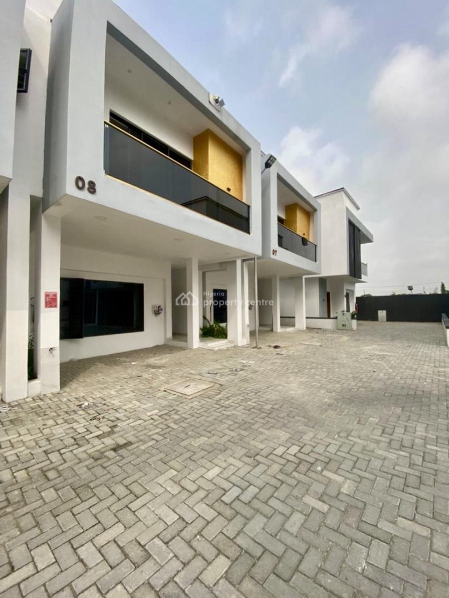 Modern Brand New with a B Q and Excellent Facilities, Majek, Fara Park, Sangotedo, Ajah, Lagos, Terraced Duplex for Rent