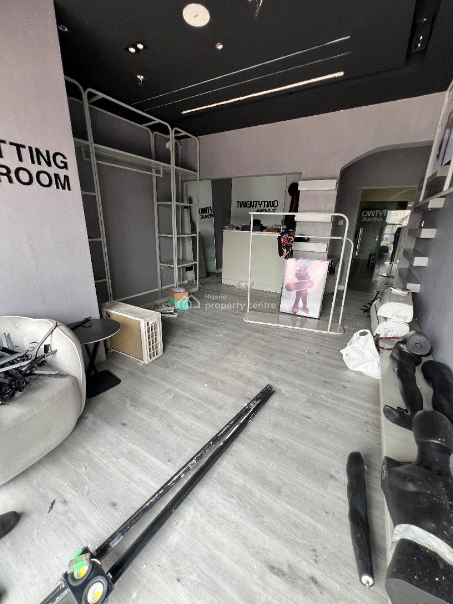 Shop Space Upstairs Facing Road, Off Admiralty Way Lekki Phase 1, Lekki, Lagos, Shop for Rent