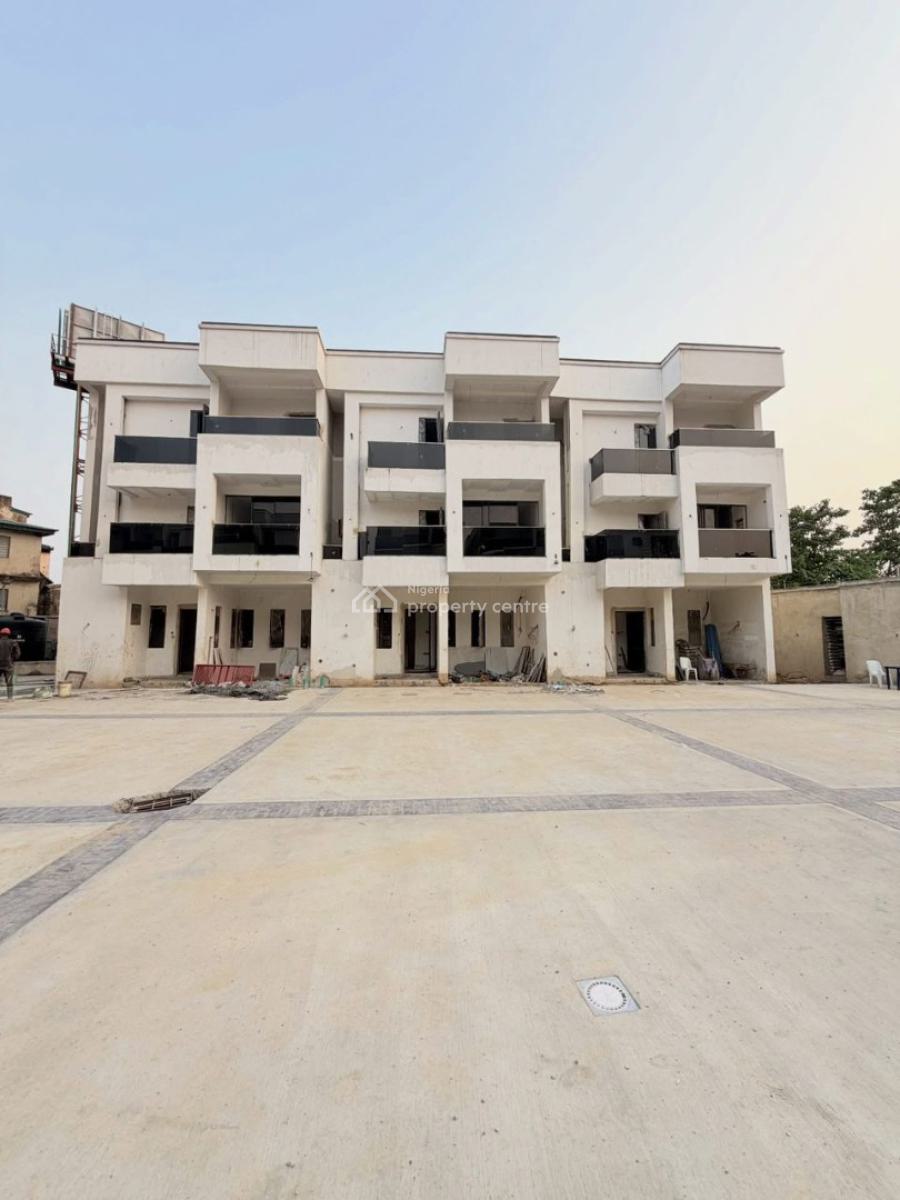 Executive Perfect 4bedroom Terrace Duplex, Estate Mongoro Beside Ikeja Along and Airport, Mangoro, Ikeja, Lagos, Terraced Duplex for Sale