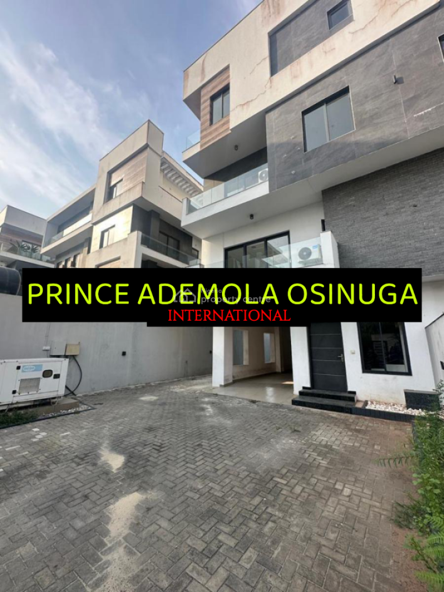 Luxury Self Serviced 5 Bedroom Semi Detached House + Bq + Elevator+, Banana Island Estate Ikoyi, Banana Island, Ikoyi, Lagos, Semi-detached Duplex for Rent