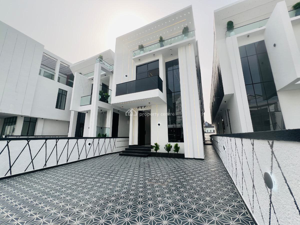 5 Bedroom Fully Detached Duplex with Pool, Chevron, Lekki Phase 2, Lekki, Lagos, Detached Duplex for Sale