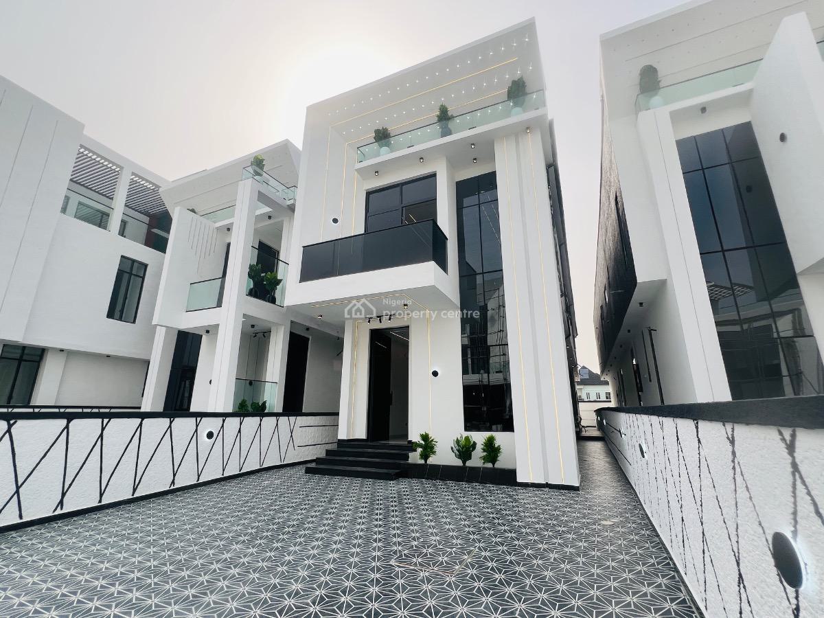 5 Bedroom Fully Detached Duplex with Pool, Chevron, Lekki Phase 2, Lekki, Lagos, Detached Duplex for Sale