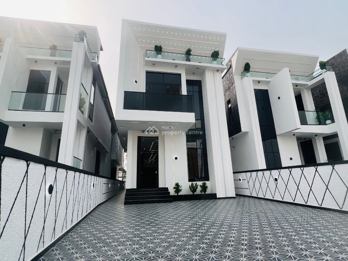 5 Bedroom Fully Detached Duplex with Pool, Chevron, Lekki Phase 2, Lekki, Lagos, Detached Duplex for Sale