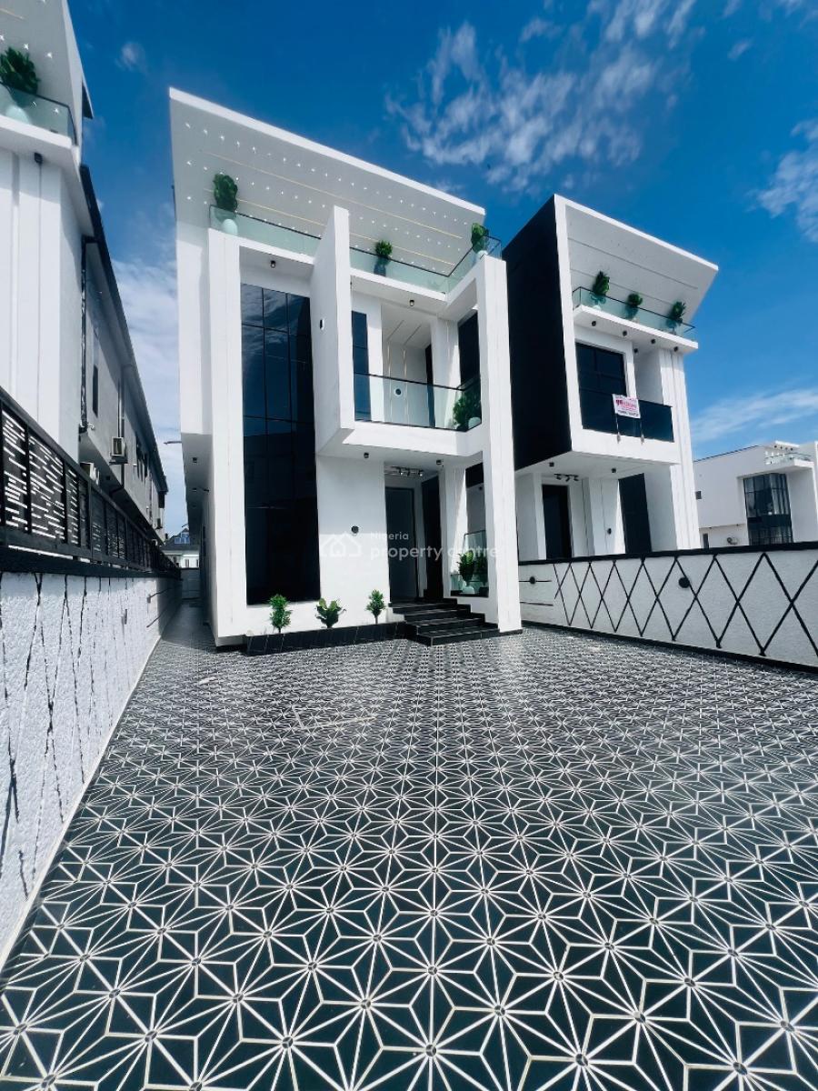5 Bedroom Fully Detached Duplex with Pool, Chevron, Lekki Phase 2, Lekki, Lagos, Detached Duplex for Sale