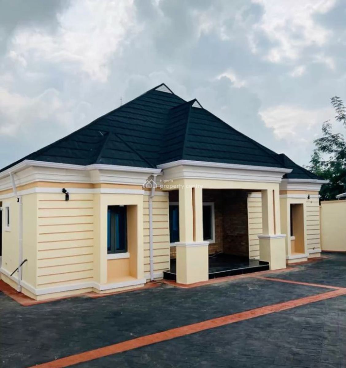 Newly Built 3 Bedroom Bungalow Fully Finished with Solar Inverter, Bluestone Treasure Estate, Mowe Town, Ogun, Detached Bungalow for Sale