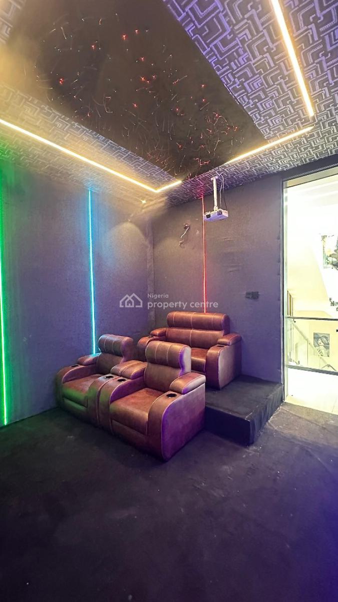 Exquisite 6 Bedroom Duplex with a Pool, Bq,pool,cinema, Located in a Serene Estate with All Rooms Ensuite Chevron, Lekki, Lagos, House for Sale