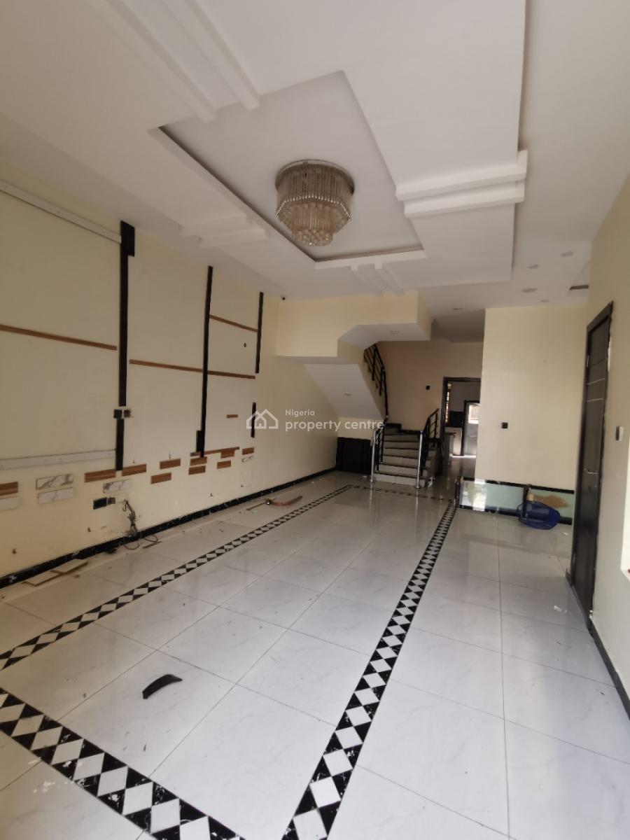 Spacious 4 Bedroom Semi Detached House, Osapa, Lekki, Lagos, Semi-detached Duplex for Rent