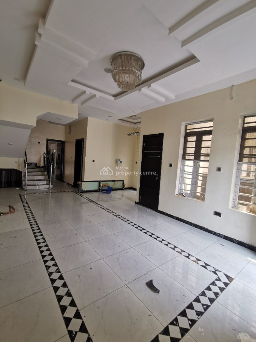 Spacious 4 Bedroom Semi Detached House, Osapa, Lekki, Lagos, Semi-detached Duplex for Rent