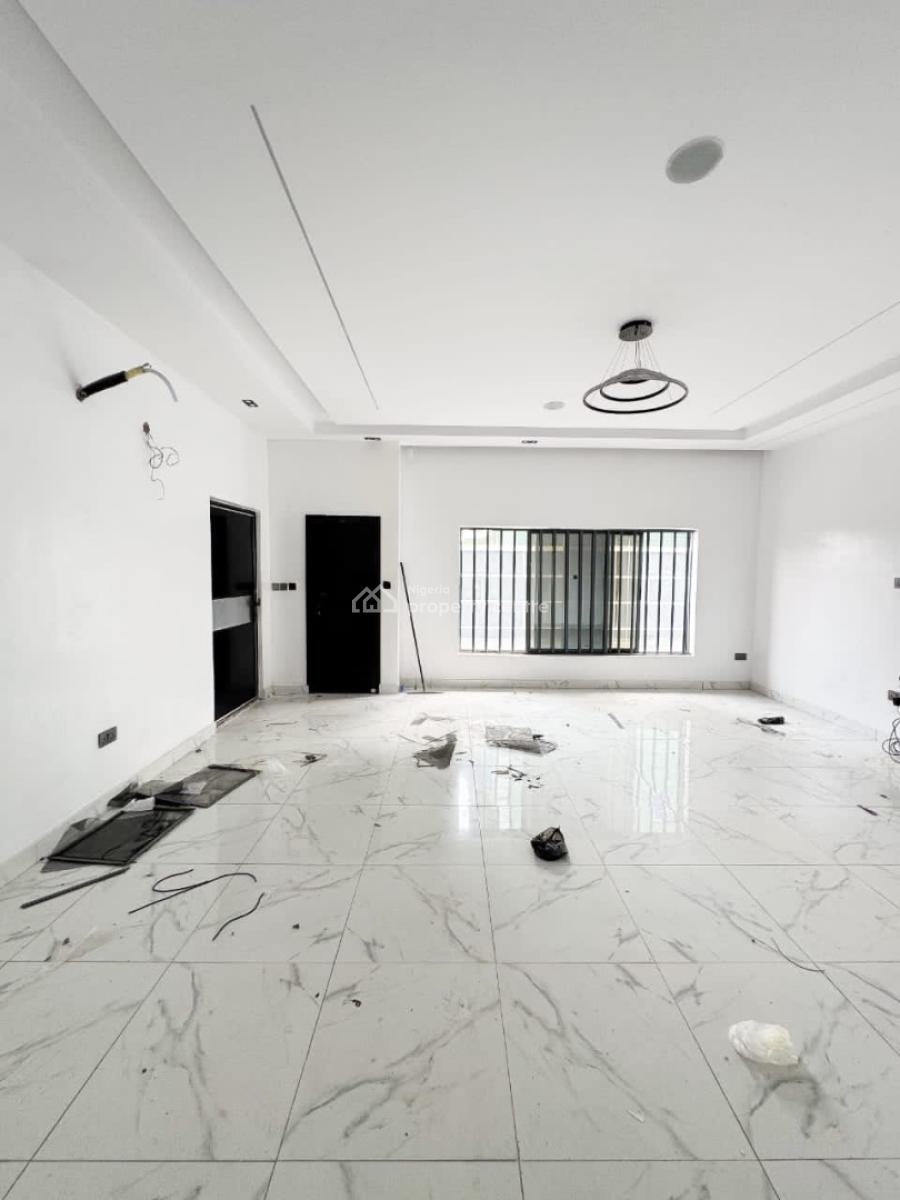 Newly Built Luxury Serviced 3 Bedroom Apartment Upstairs, Near Lakowe, Oribanwa, Ibeju Lekki, Lagos, Flat / Apartment for Rent