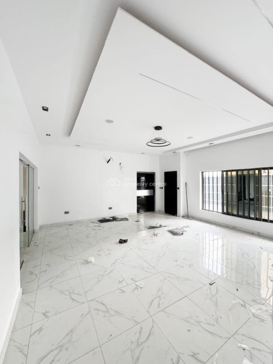 Newly Built Luxury Serviced 3 Bedroom Apartment Upstairs, Near Lakowe, Oribanwa, Ibeju Lekki, Lagos, Flat / Apartment for Rent